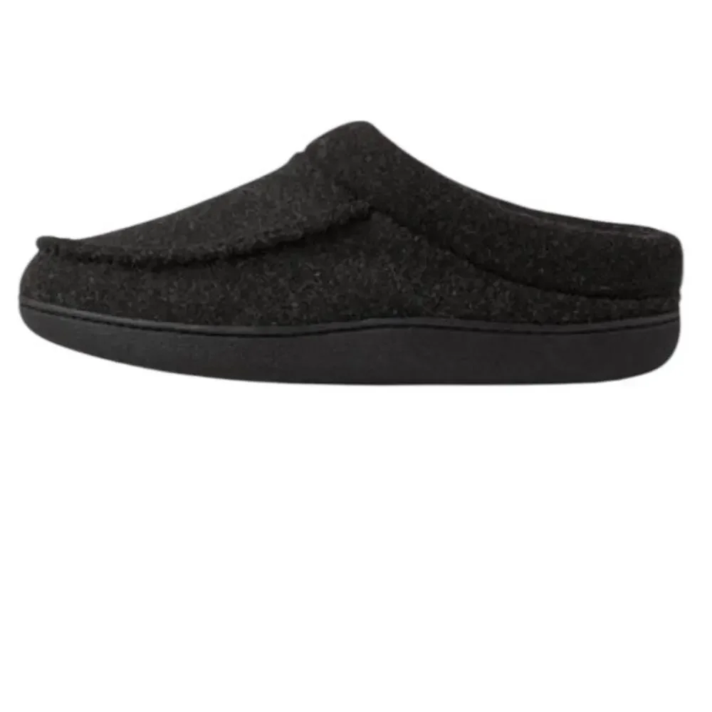 Slippers for Men's 32 degrees Indoor Outdoor Black Slip On Memory Foam SZ/M 9-10